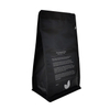 Recycling block bottom eco friendly packaging options with pocket zipper for coffee packing