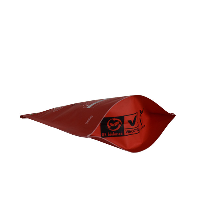 Sustainable standup biodegradable custom packaging coffee packing with ziplock