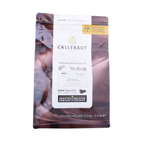 Compostable Custom Production Flat Bottom Snack Packaging Materials Bags Wholesale