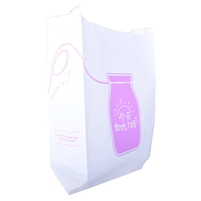 Eco Friendly Custom Production Bakery Paper Packaging Bags Wholesale