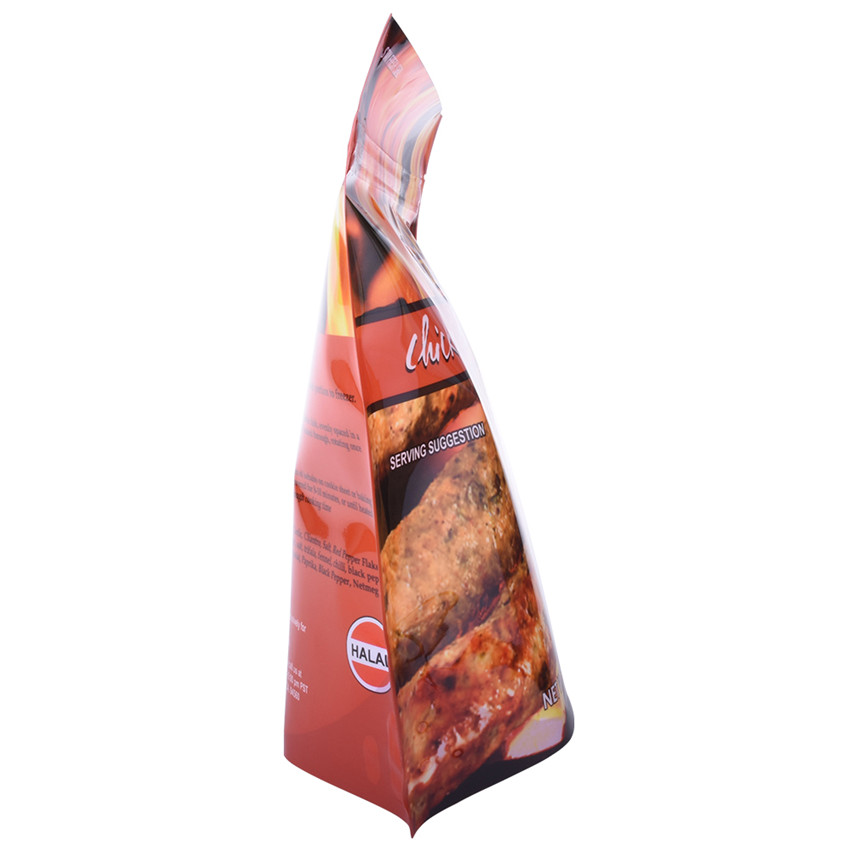 Compostable Creative Design Ziplock Stand Up Poly Food Bags Wholesale