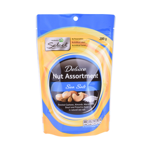 Sustainable Custom Production Ziplock Stand Up Nuts Packaging Options Wholesale