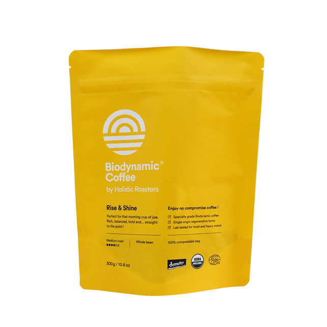 New Design Environmentally Friendly Standup Food Zipper Packaging Materials Wholesales