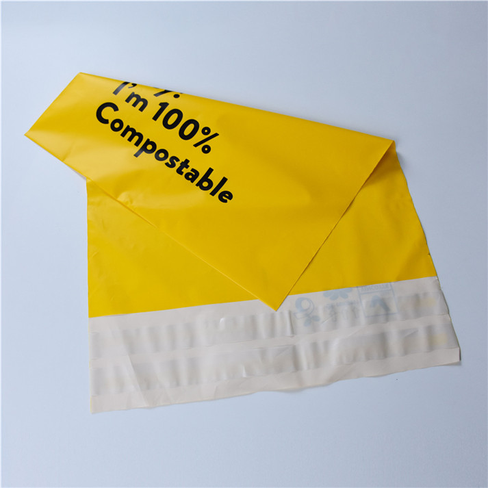 Customized Print Excellent Quality Biobased Eco Friendly Flat Shipping Mailers