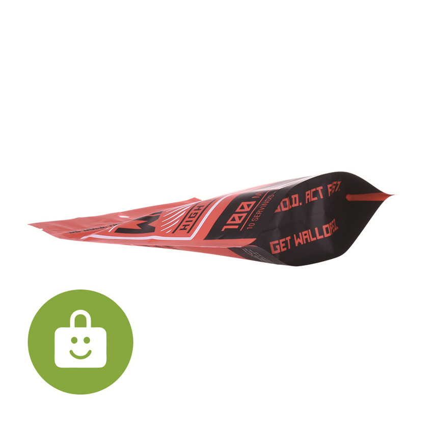 Compostable Custom Production Stand Up Childproof Ziplock Bag Wholesale