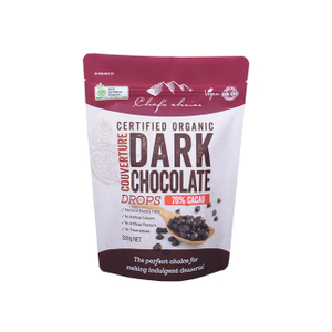 ECO friendly Recycle Tea Coffee Pouches With Zipper