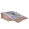 100% Compostable Biodegradable Plastic Pouch Bag Kraft Bag Zip Lock Bag