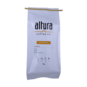 Resealable Ziplock Kraft Paper Ground Coffee Bag Manufacturer