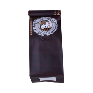 Custom Printed Laminated Foil 8 Side Seal Pouch For Coffee