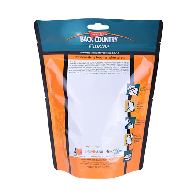 Laminated smoked fish packaging doypack for dried meat