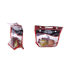 Recyclable package materials for fresh fruit with handle