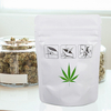 Certified Food Safe 100 Compostable Child Proof Zipper Bags for Cannabis