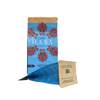 Customized Paper Commercial Blue 5 Lb Kraft Vented Coffee Bags Wholesale