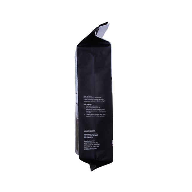 340g side gusset coffee bag with compostable valve