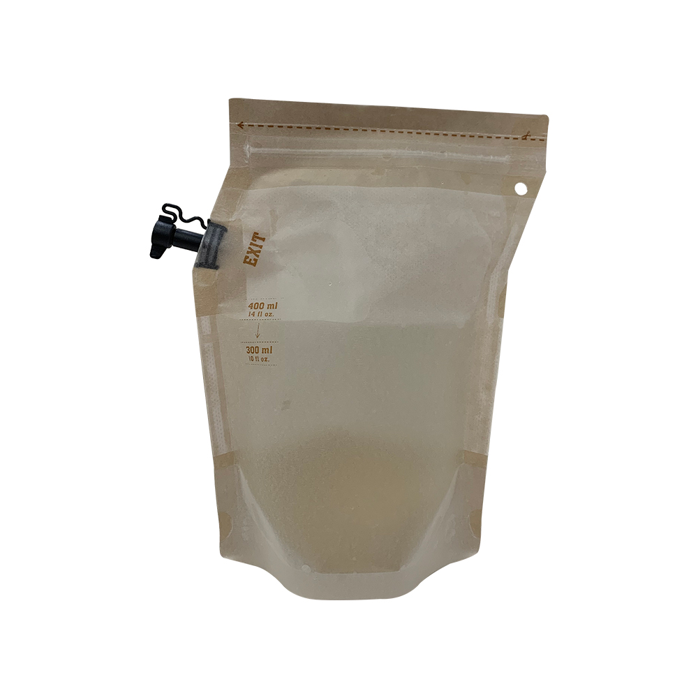 Recyclable Portable Coffee Brewing Filter Bag with Hanging Ear And Spout