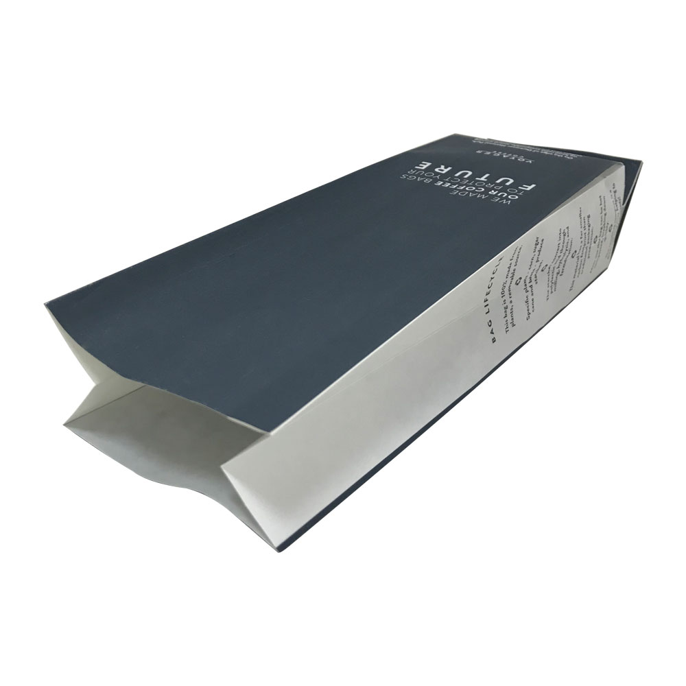 Customised Eco Friendly Sustainable Biodegradable 4 Oz Side Gusset Coffee Bag Packaging