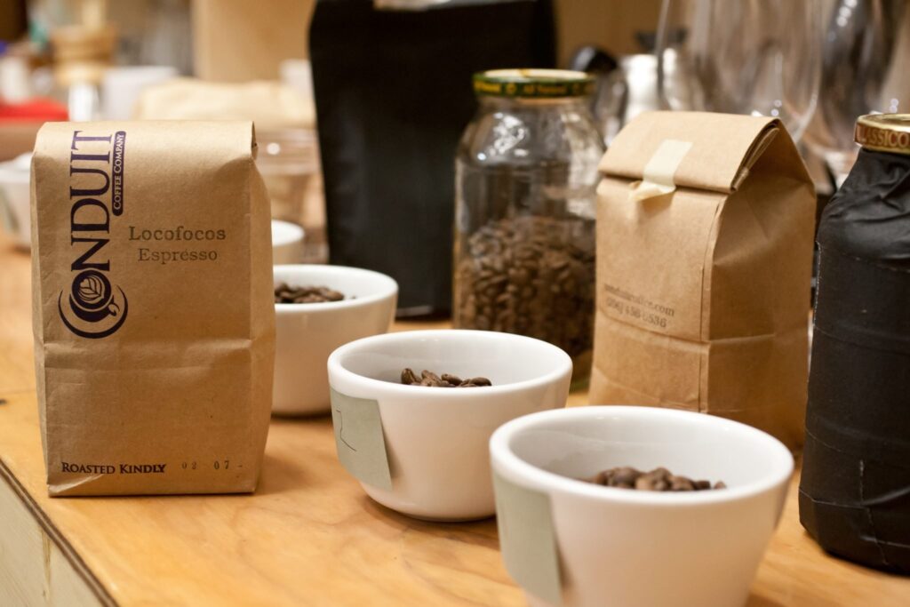 The sustainability of coffee packaging