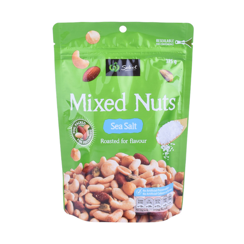 Food Grade Stand Up Aluminum Foil Food Bag