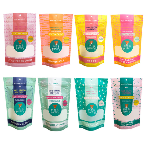 Custom Printed Biodegradable Dog Food Packaging