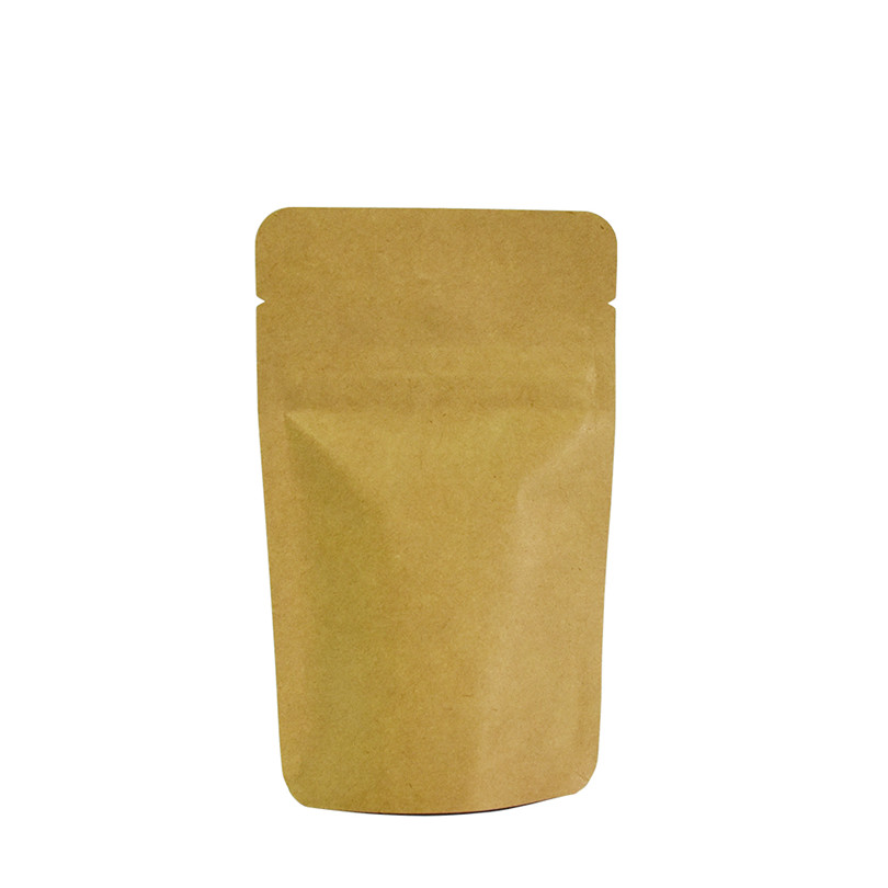 Recyclable Gravure Printing kraft paper Bag For Packaging Spices By Maching