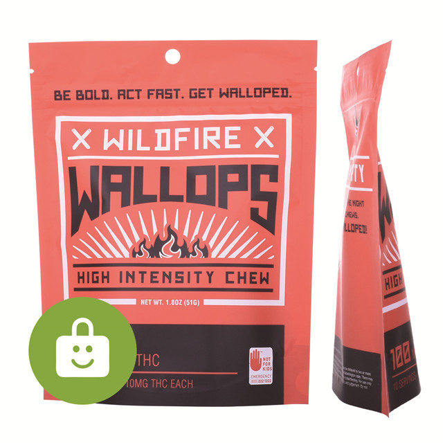 Customized Ziplock Top Wholesale Packaged chew snack