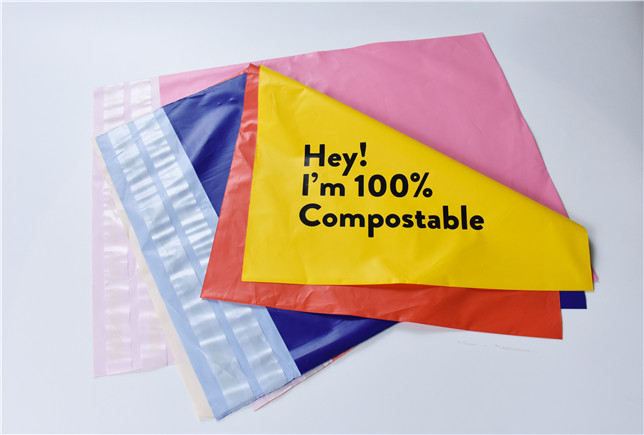 Manufacturers mailer packaging biobased PLA bag for express