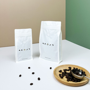Custom Branding One Stop Sustainable Rice Paper Coffee Bags Boxes Cups Coffee Packaging Solution