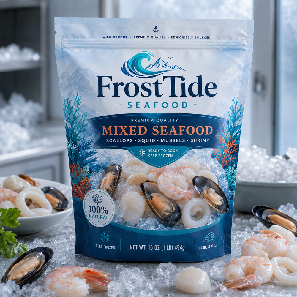 Compostable Vacuum Seal Bag for Salmon