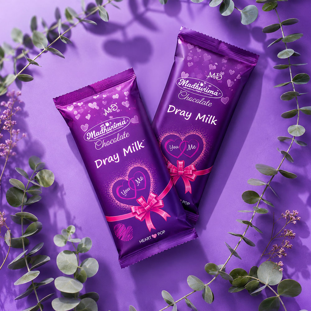 Custom Cold Seal Packaging Film for Chocolate Bars, Ice Cream & Snack Bar Wraps