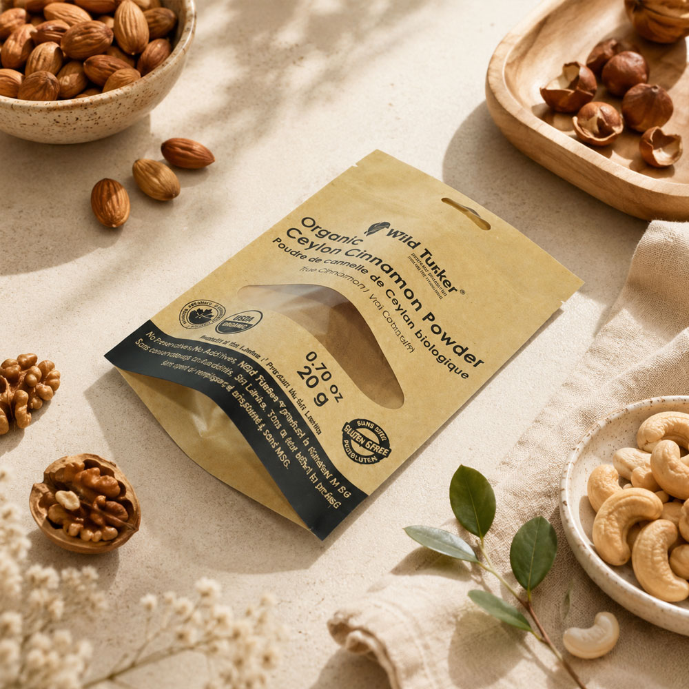 Paper Based Compostable Nut Bags