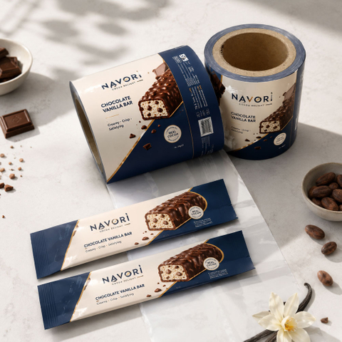 Wholesale Chocolate Cold Seal Rolls