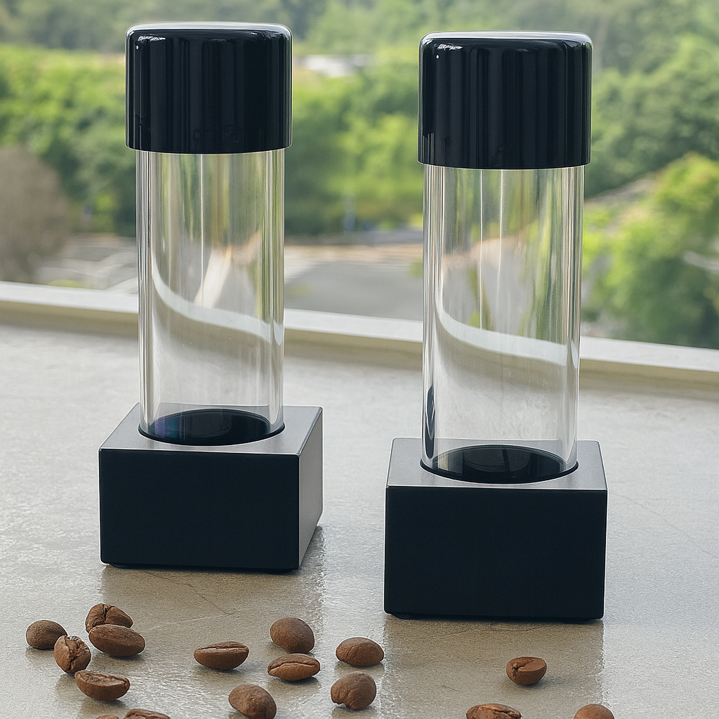 Custom Size Single Dose Coffee Bean Storage Tubes
