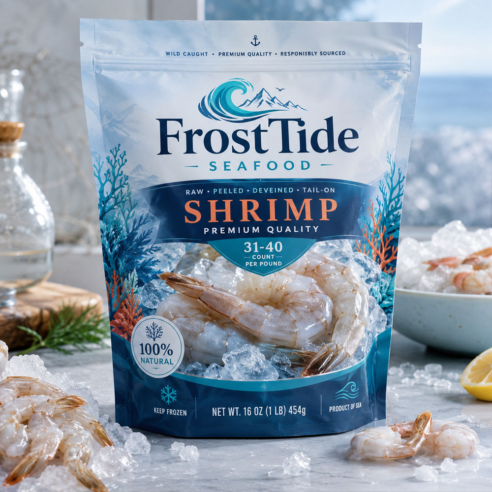 Compostable Vacuum Seal Bag for Salmon