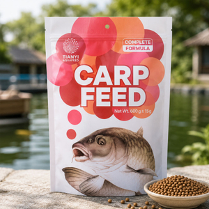 Custom Fish Feed Packaging Bags Compostable Stand Up Pouches