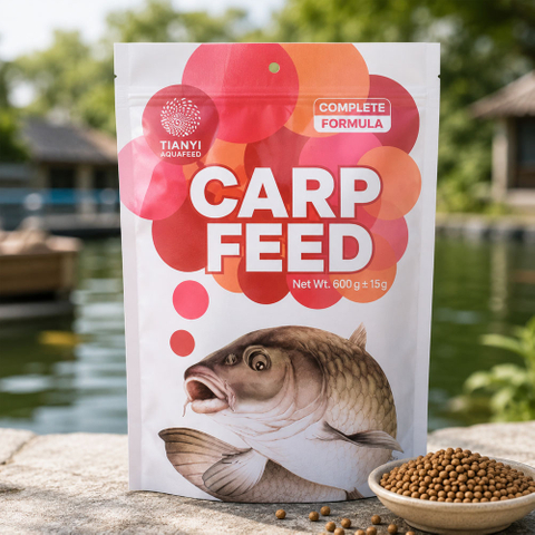 Custom Fish Feed Packaging Bags Compostable Stand Up Pouches