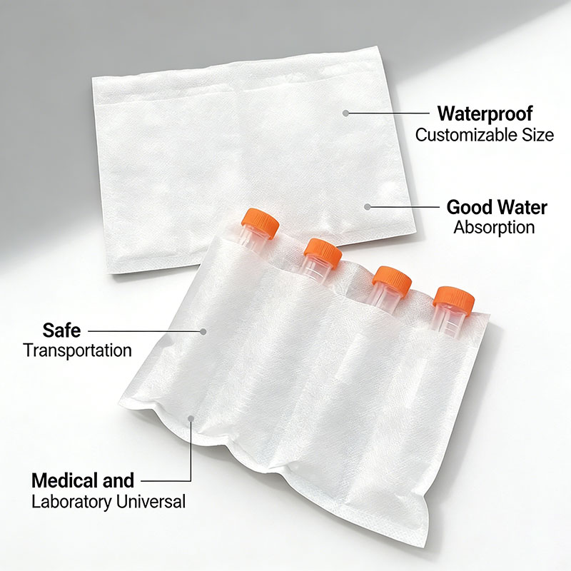 Leak-Proof Biohazard Transport Bags