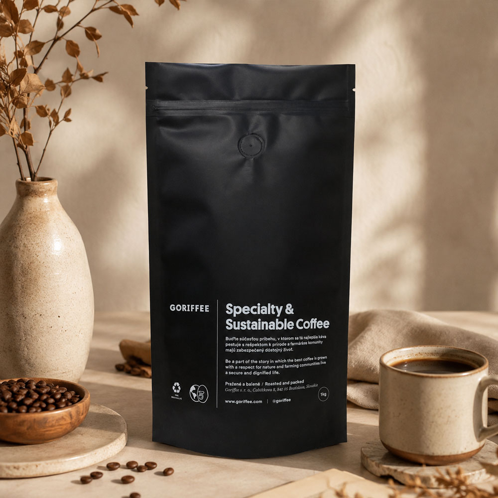 PPWR-Ready Custom Recyclable Coffee Pouches with Degassing Valve