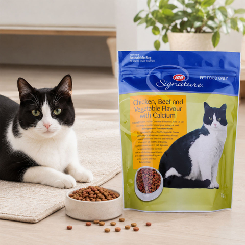 Custom Cat Food Bags for Dry Cat Food Treats Pet Food Packaging