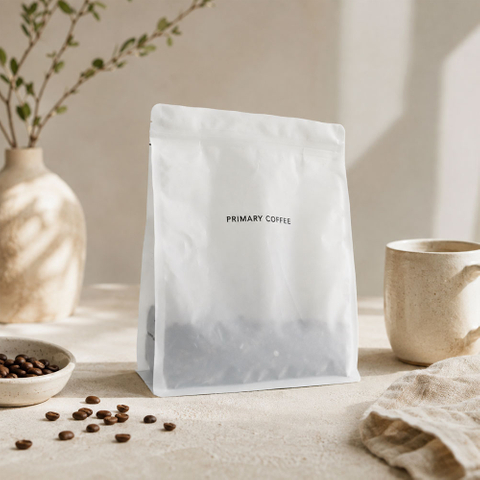 PPWR-Ready Custom Recyclable Coffee Pouches with Degassing Valve