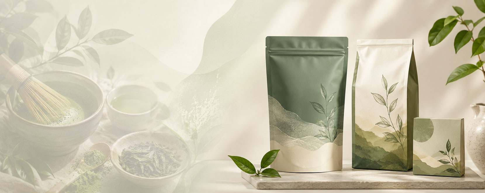  <span style="color:#000000;">Tea &amp; Matcha Packaging</span> 