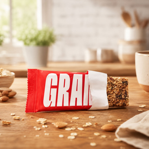 Custom Cold Seal Packaging Film for Chocolate Bars, Ice Cream & Snack Bar Wraps
