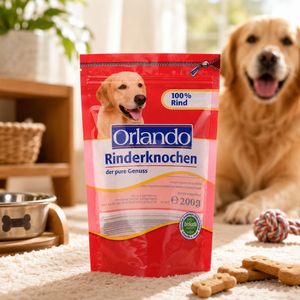 Custom Printed Dog Treat Stand Up Pouches