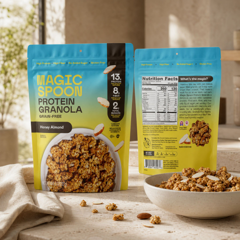 PPWR-Ready Eco Friendly Granola Bar Packaging