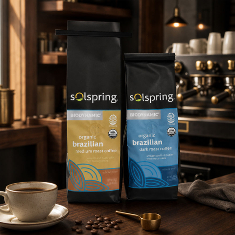 Custom PFAS-Free Coffee Bags with PCR Material Options